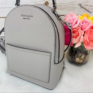 NWOT Kate Spade ♠️ Mini Gray Backpack